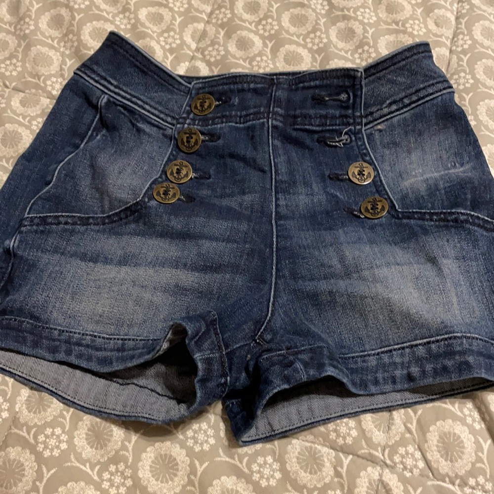 High waisted shorts